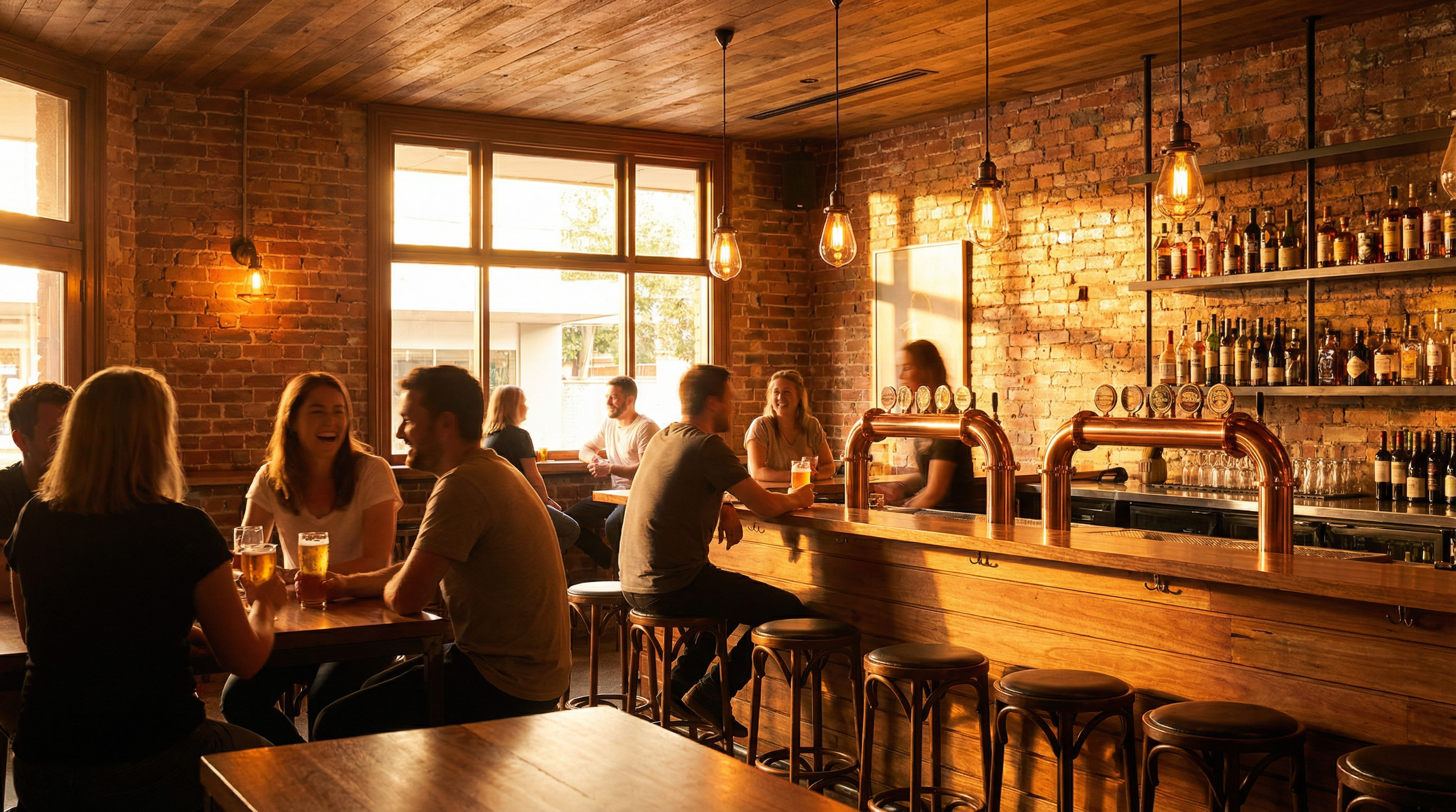 Australian Pub Atmosphere